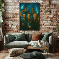 Magic Wizardry Fantasy Realism Art Pop Culture Poster PosterGoat
