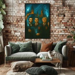 Magic Wizardry Fantasy Realism Art Pop Culture Poster PosterGoat
