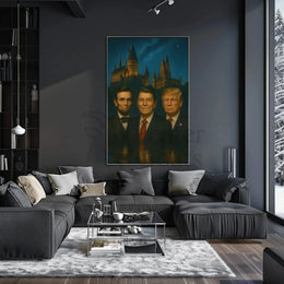Magical Night at Hogwarts Inspired Historical Poster PosterGoat