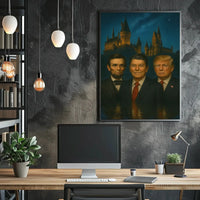 Magical Night at Hogwarts Inspired Historical Poster PosterGoat