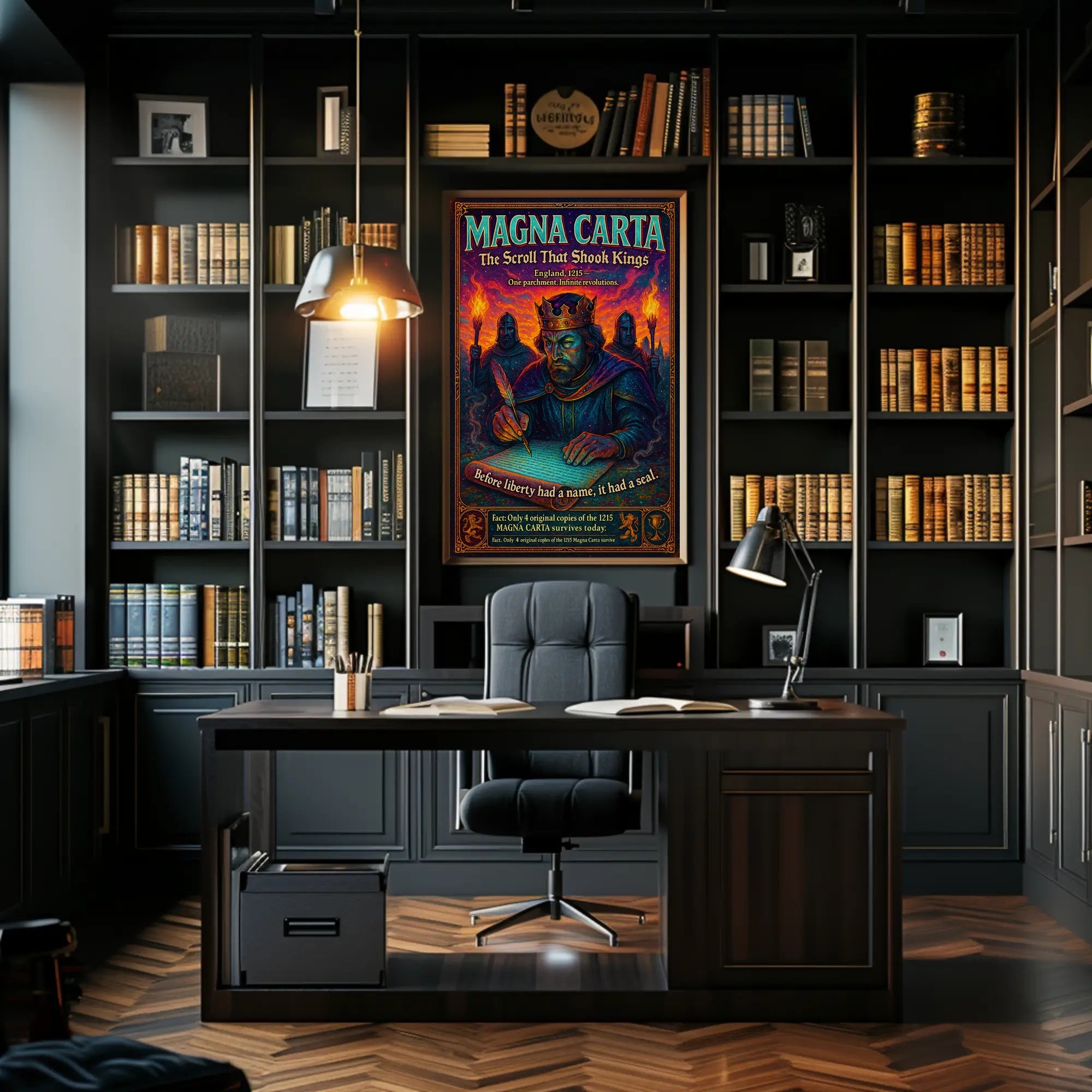 Magna Carta The Scroll That Shook Kings Poster PosterGoat