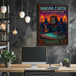Magna Carta The Scroll That Shook Kings Poster PosterGoat