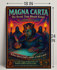 Magna Carta The Scroll That Shook Kings Poster PosterGoat