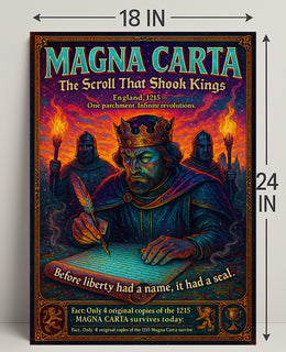 Magna Carta The Scroll That Shook Kings Poster PosterGoat