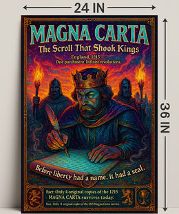 Magna Carta The Scroll That Shook Kings Poster PosterGoat