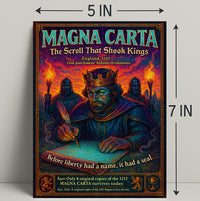 Magna Carta The Scroll That Shook Kings Poster PosterGoat