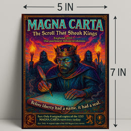 Magna Carta The Scroll That Shook Kings Poster PosterGoat