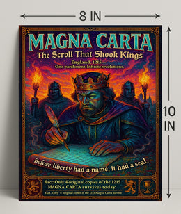 Magna Carta The Scroll That Shook Kings Poster PosterGoat