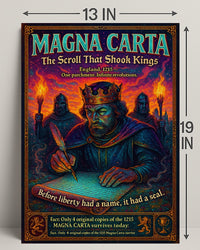 Magna Carta The Scroll That Shook Kings Poster PosterGoat