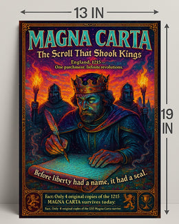 Magna Carta The Scroll That Shook Kings Poster PosterGoat