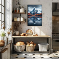 Majestic Alpine Mountain National Park Poster PosterGoat