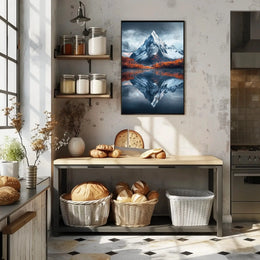 Majestic Alpine Mountain National Park Poster PosterGoat