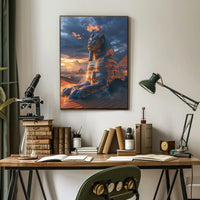 Majestic Ancient Egypt Surreal Art Cultural or Heritage Poster PosterGoat