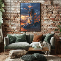 Majestic Ancient Egypt Surreal Art Cultural or Heritage Poster PosterGoat