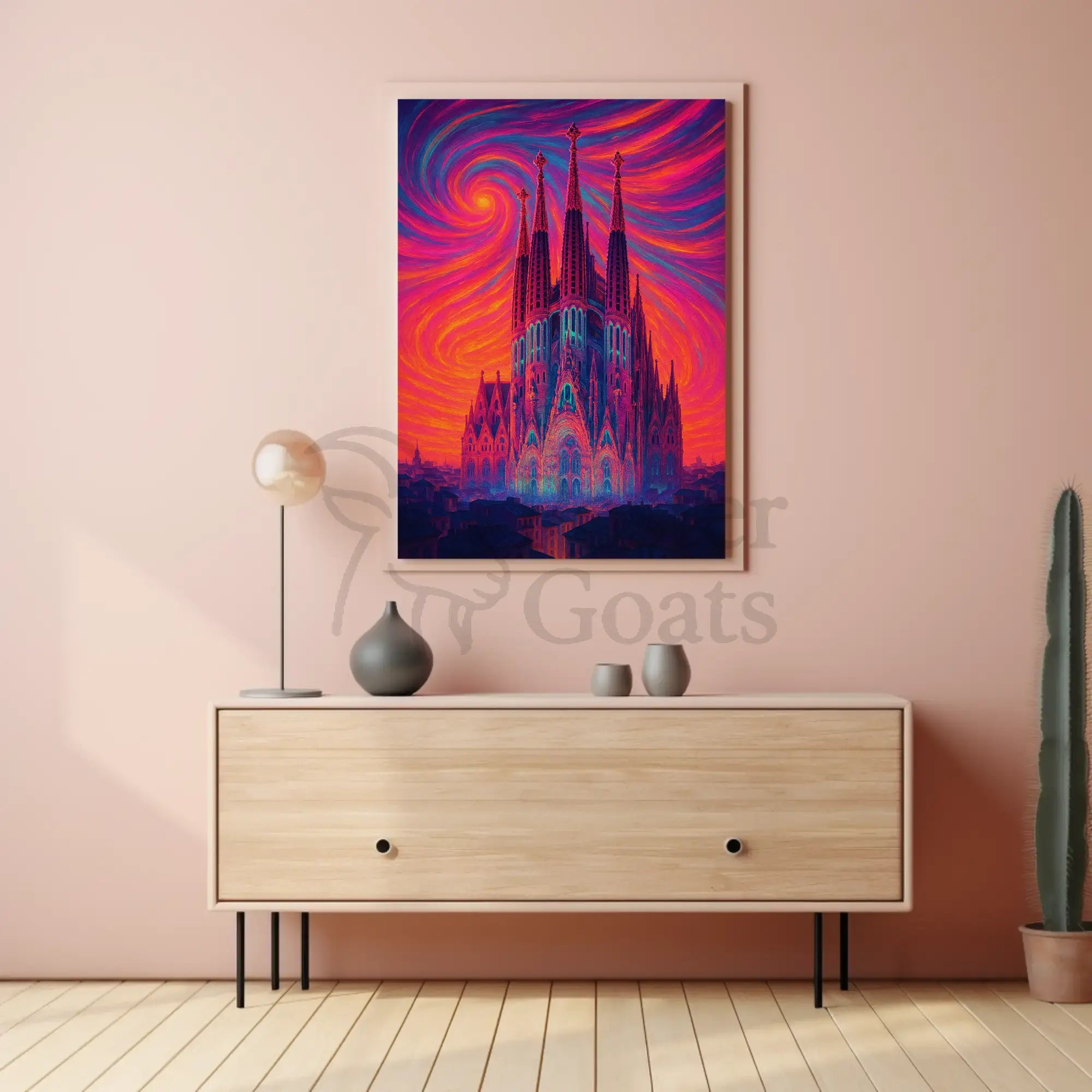 Majestic Cathedral Gothic Architecture Cultural Heritage Poster PosterGoat