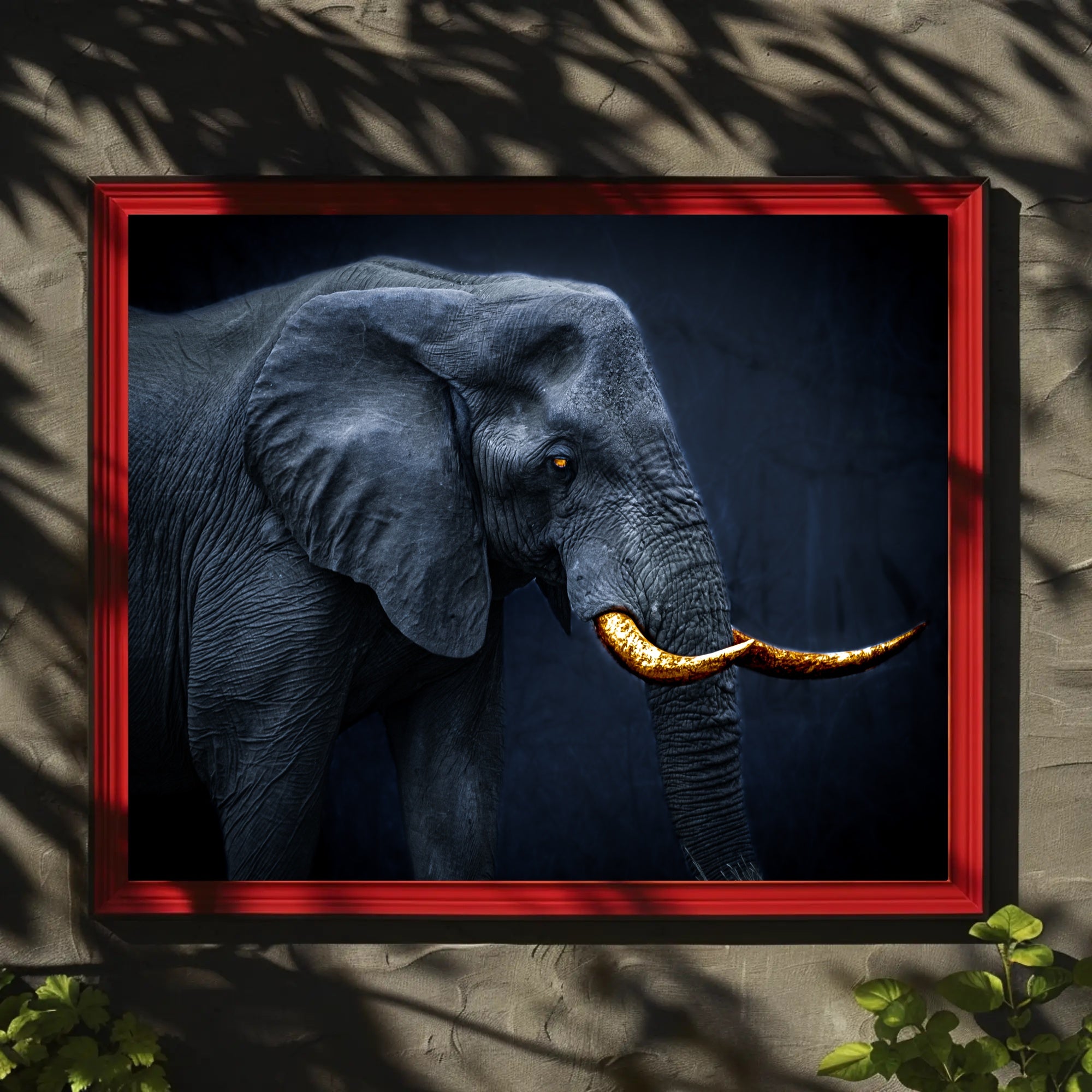 Majestic Elephant Fine Art Animal Poster PosterGoat
