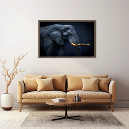 Majestic Elephant Fine Art Animal Poster PosterGoat