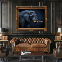Majestic Elephant Fine Art Animal Poster PosterGoat
