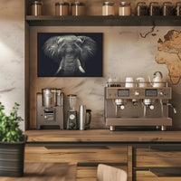 Majestic Elephant in Wild Grace - Animal Poster PosterGoat