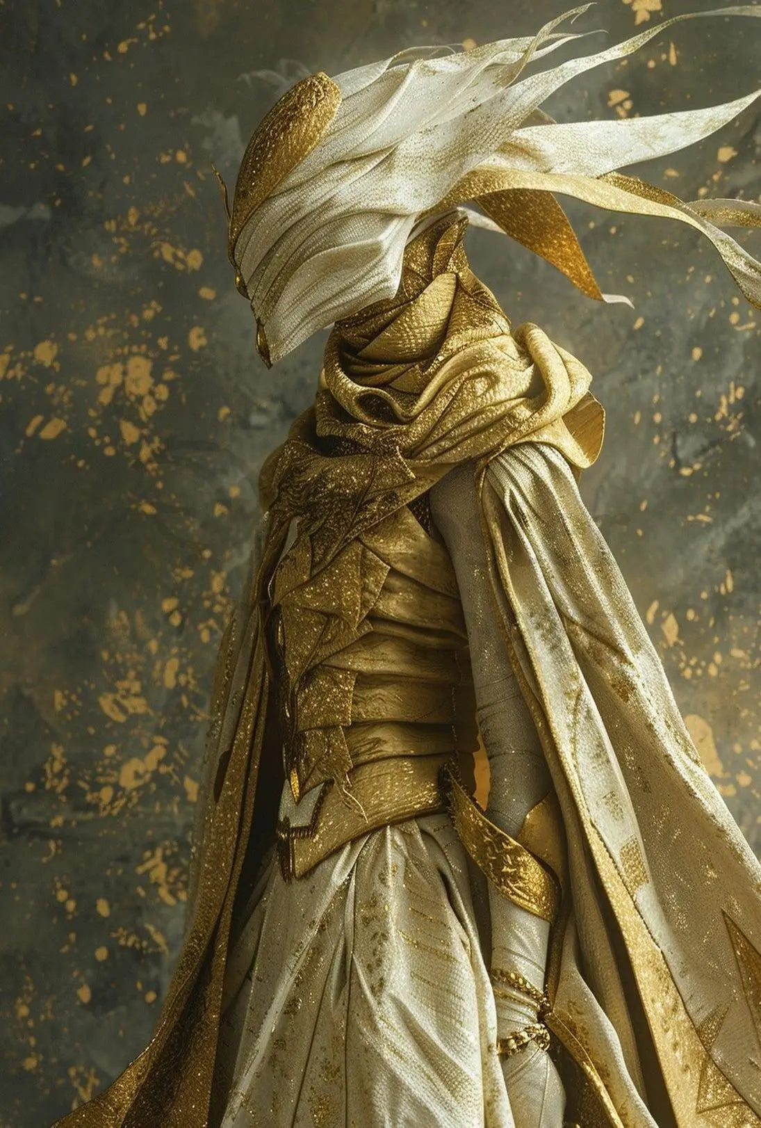 Majestic Fantasy Deity Abstract, Artistic, or Pop Culture Poster PosterGoat