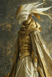 Majestic Fantasy Deity Abstract, Artistic, or Pop Culture Poster PosterGoat