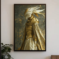 Majestic Fantasy Deity Abstract, Artistic, or Pop Culture Poster PosterGoat