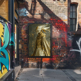 Majestic Fantasy Deity Abstract, Artistic, or Pop Culture Poster PosterGoat