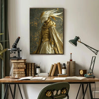 Majestic Fantasy Deity Abstract, Artistic, or Pop Culture Poster PosterGoat