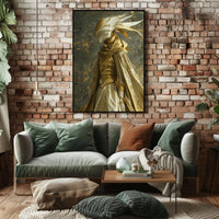 Majestic Fantasy Deity Abstract, Artistic, or Pop Culture Poster PosterGoat