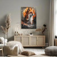 Majestic Fox in Nature Artistic Animal Poster PosterGoat