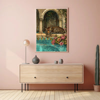 Majestic Leopard by Ornate Archway Animal Poster PosterGoat