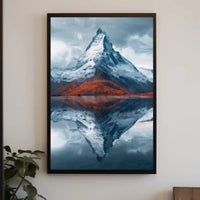 Majestic Matterhorn Reflection Artistry National Park Poster PosterGoat