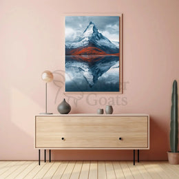 Majestic Matterhorn Reflection Artistry National Park Poster PosterGoat