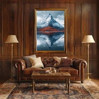 Majestic Matterhorn Reflection Artistry National Park Poster PosterGoat