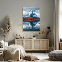 Majestic Matterhorn Reflection Artistry National Park Poster PosterGoat