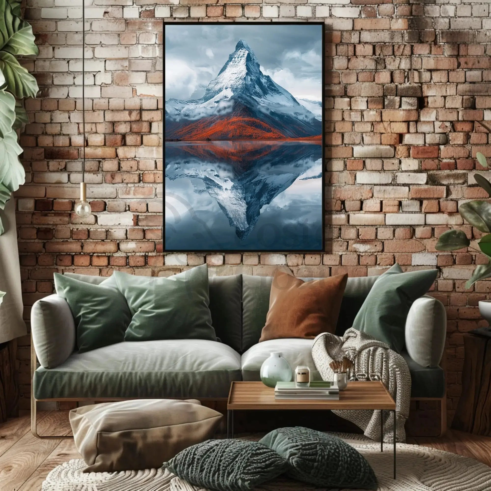 Majestic Matterhorn Reflection Artistry National Park Poster PosterGoat
