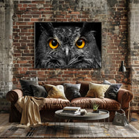 Majestic Nocturnal Owl – Animal Poster PosterGoat