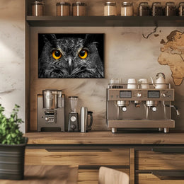 Majestic Nocturnal Owl – Animal Poster PosterGoat