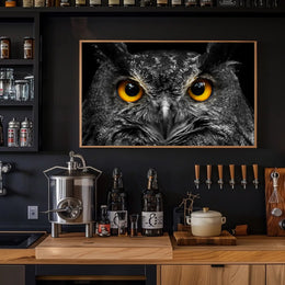 Majestic Nocturnal Owl – Animal Poster PosterGoat