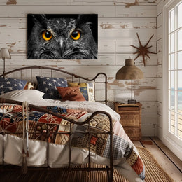 Majestic Nocturnal Owl – Animal Poster PosterGoat