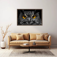 Majestic Nocturnal Owl – Animal Poster PosterGoat