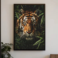 Majestic Tiger In Jungle Wildlife Animal Poster PosterGoat
