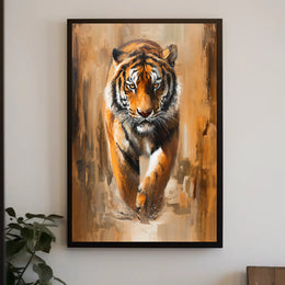Majestic Tiger Photorealism Animal Poster PosterGoat