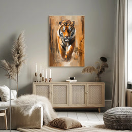 Majestic Tiger Photorealism Animal Poster PosterGoat