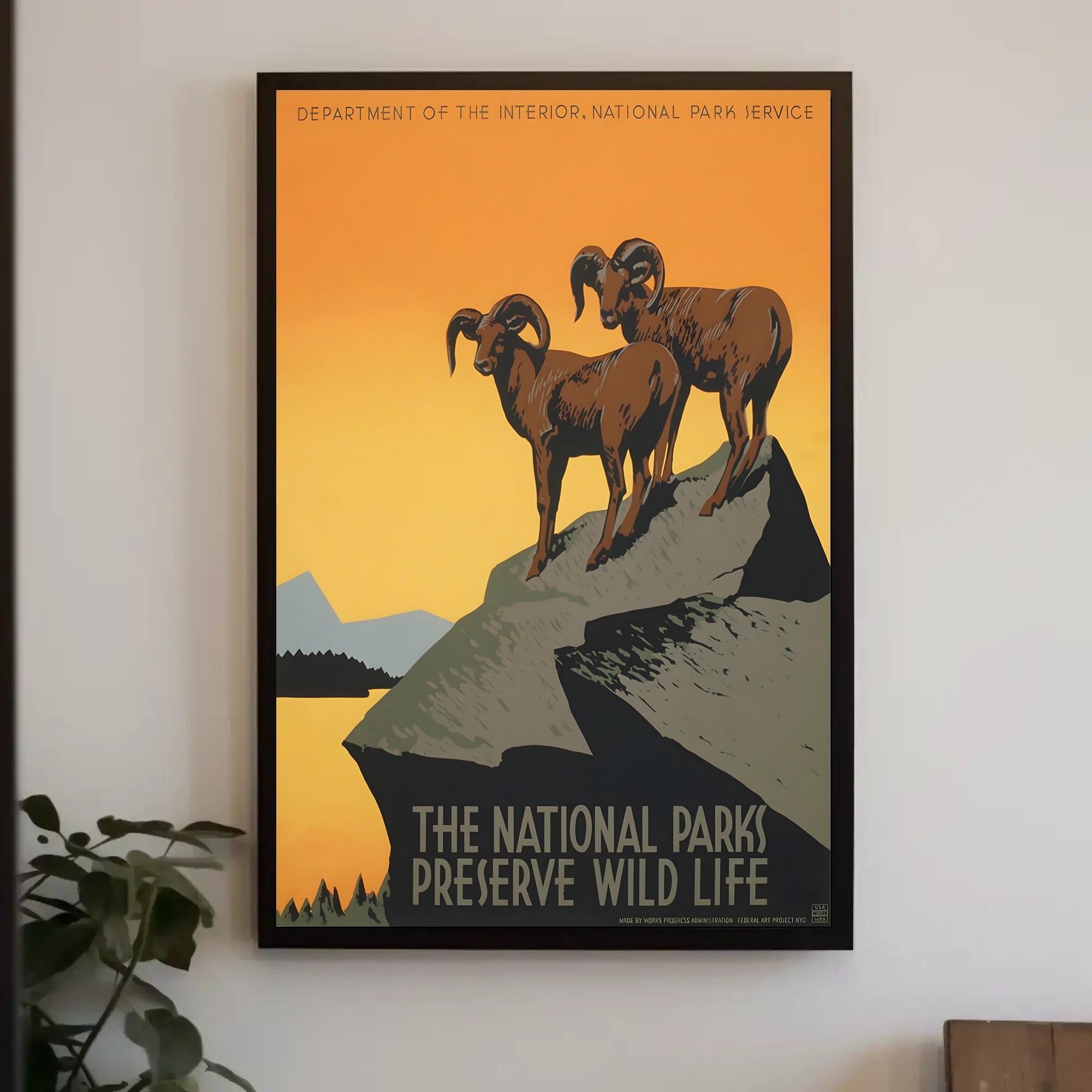 Majestic Wilderness National Park Poster PosterGoat