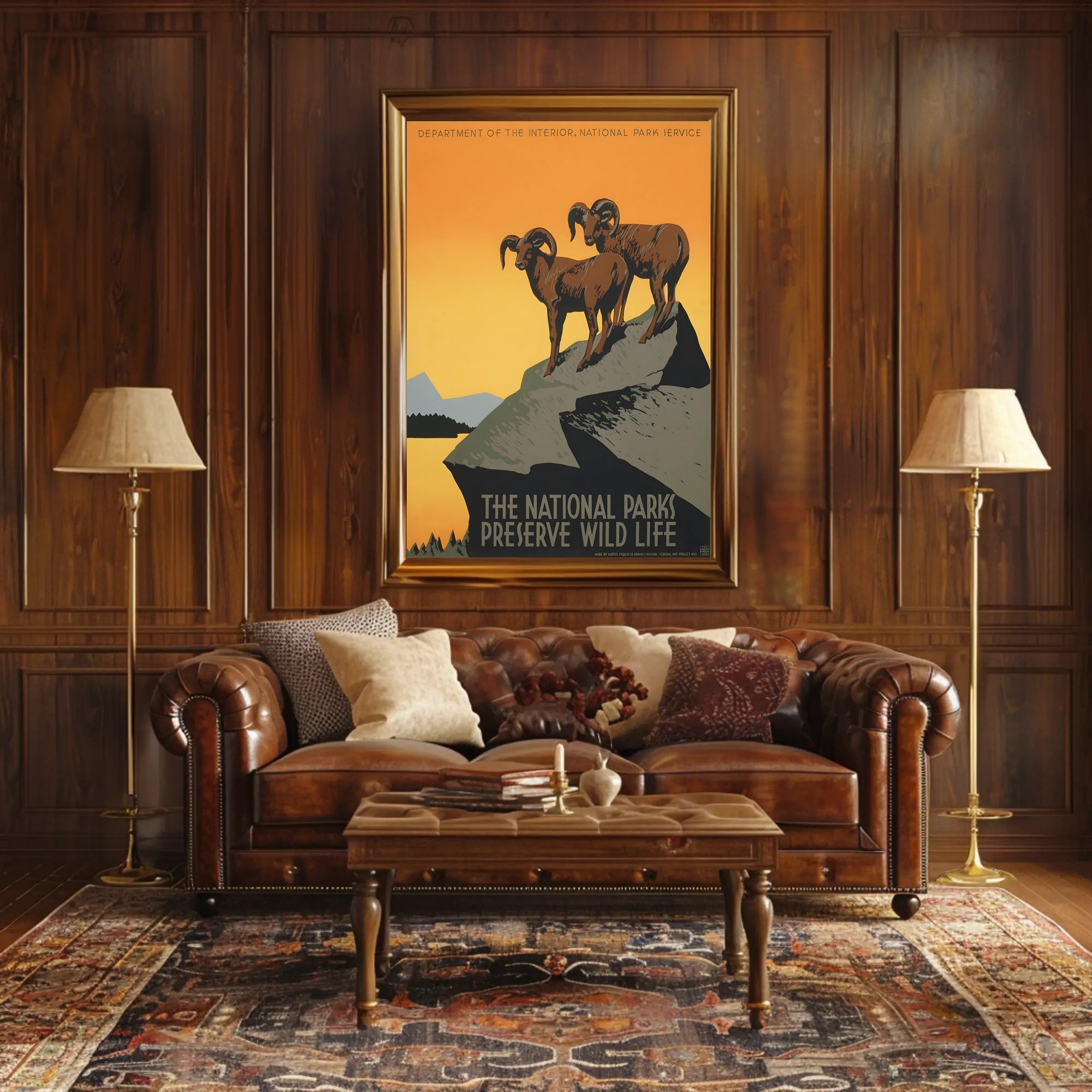 Majestic Wilderness National Park Poster PosterGoat