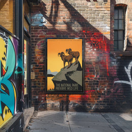 Majestic Wilderness National Park Poster PosterGoat