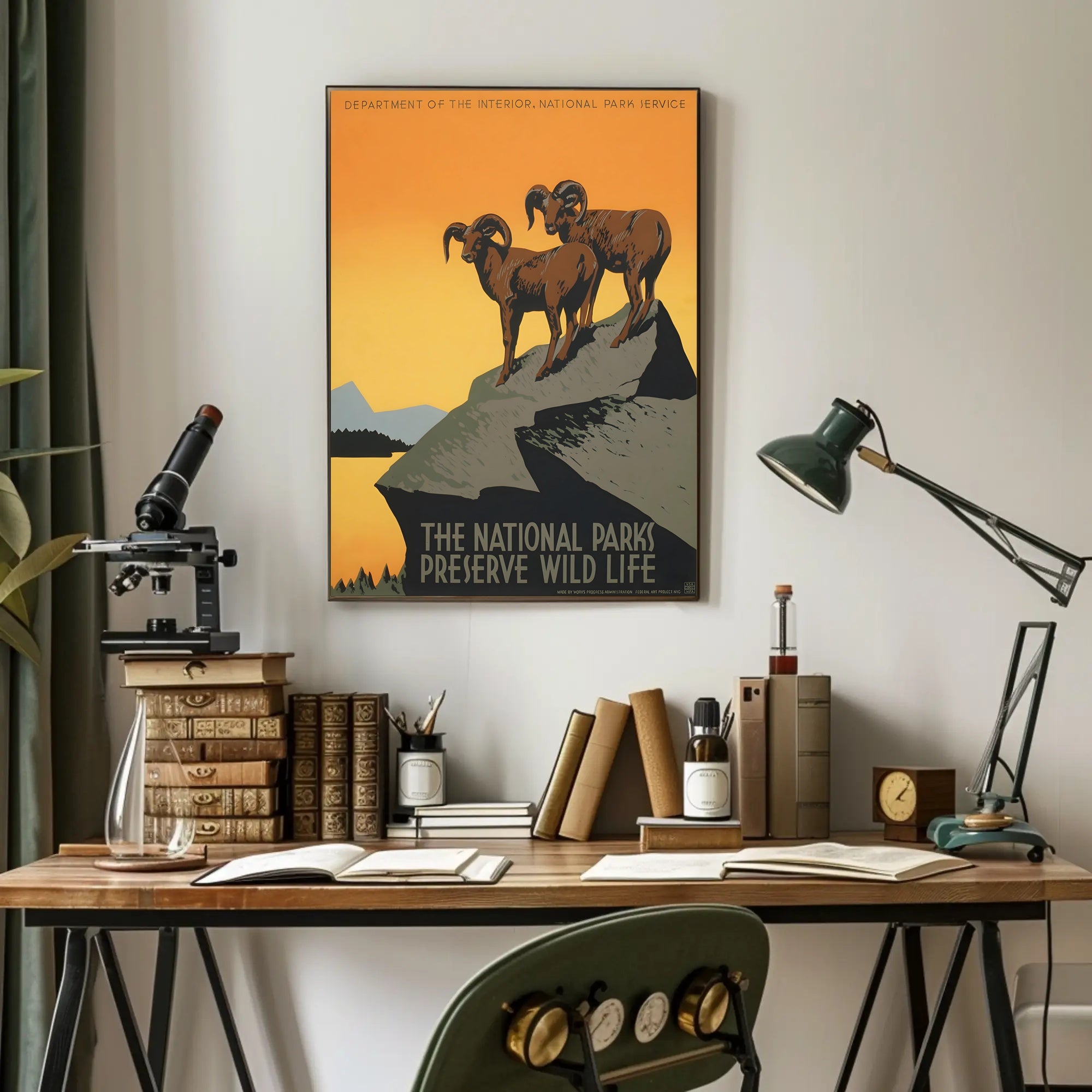 Majestic Wilderness National Park Poster PosterGoat