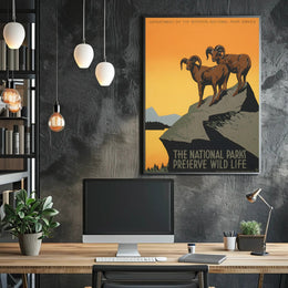 Majestic Wilderness National Park Poster PosterGoat