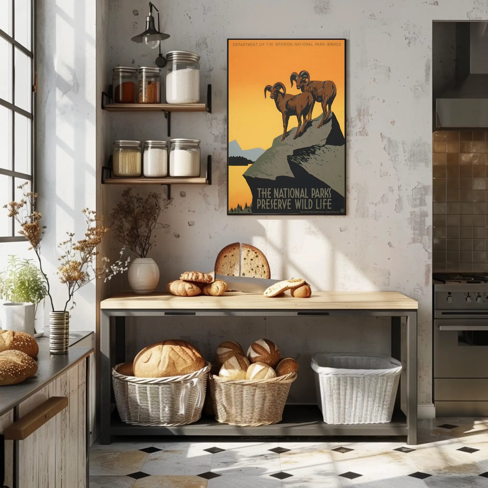 Majestic Wilderness National Park Poster PosterGoat